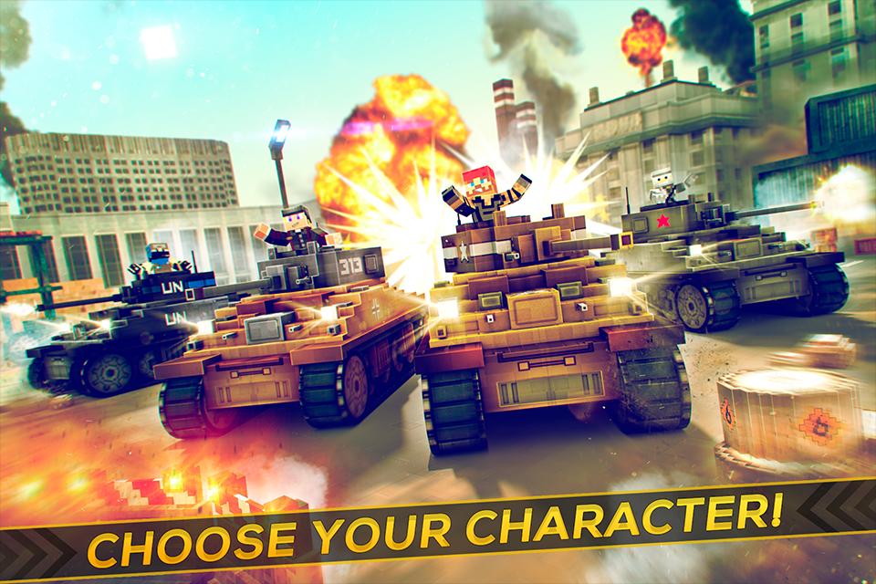 Tank Simulator 2017 Craft Game