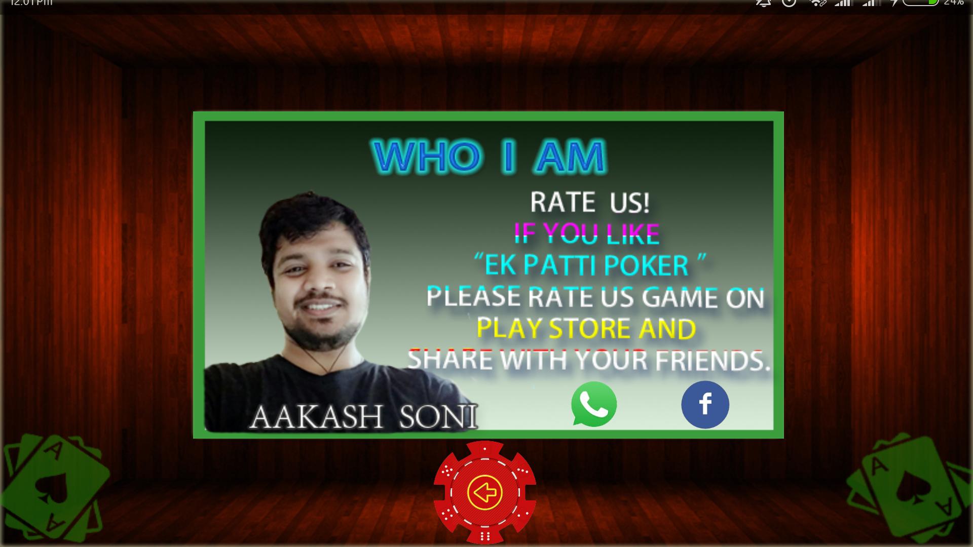 Ek Patti Poker