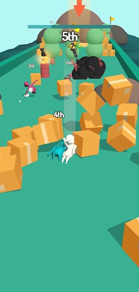 Crazy Golf Race
