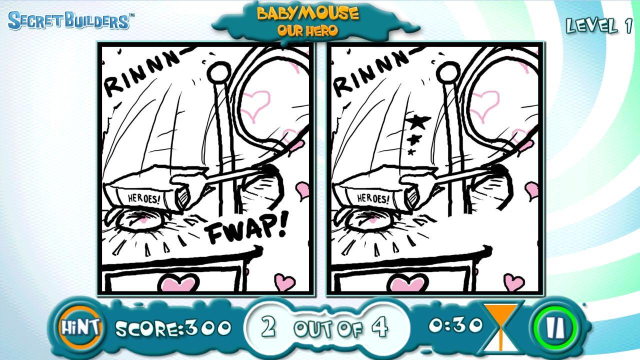 Babymouse: Spot the Diff FREE