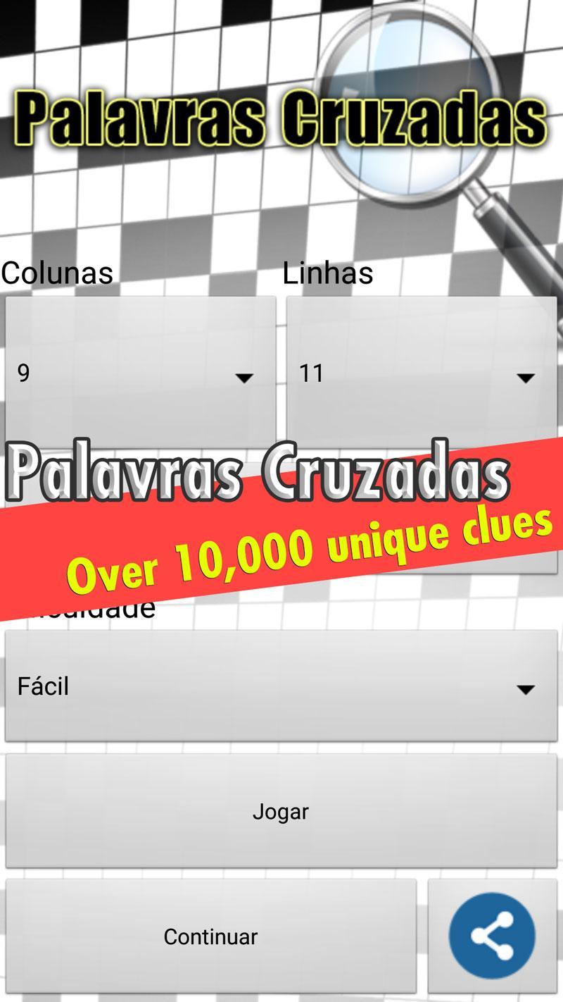 Crossword Brazilian Portuguese