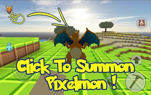 PixelMon mod: cube and craft 3d