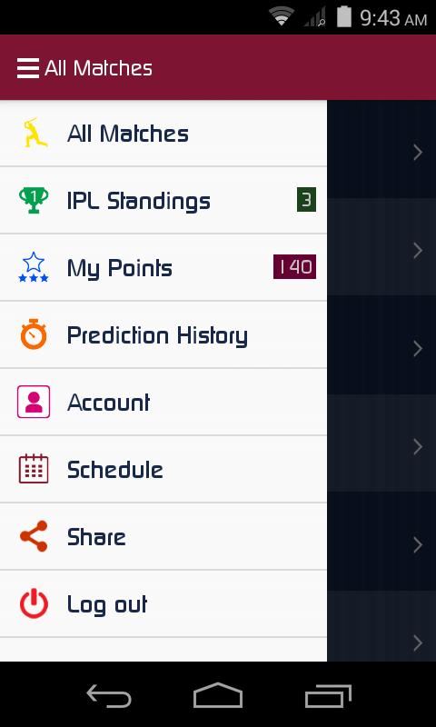 Predict For Cricket