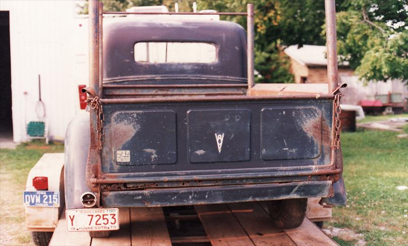 Old Pickup Driving