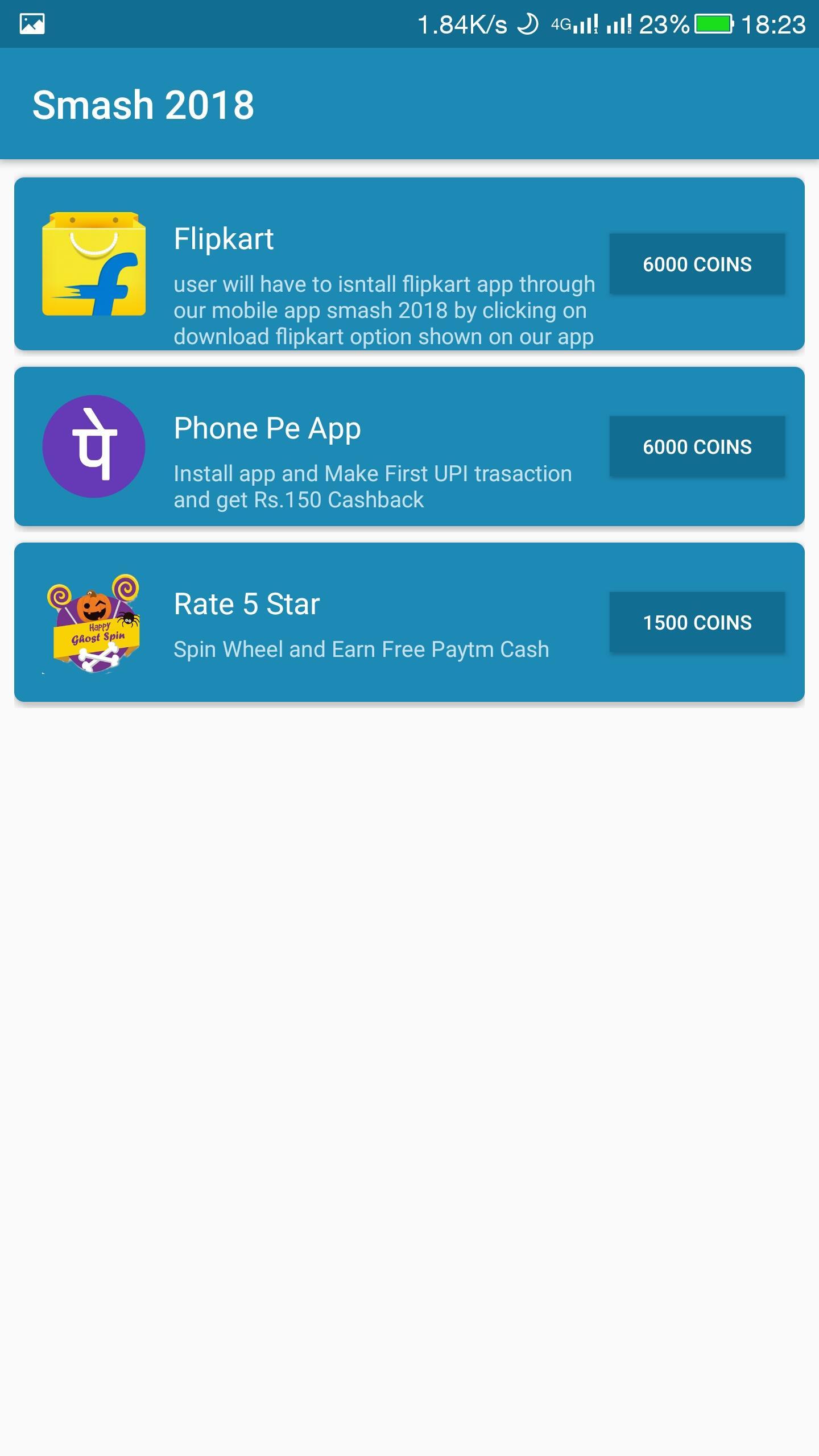 smash 2018 - earn unlimited money