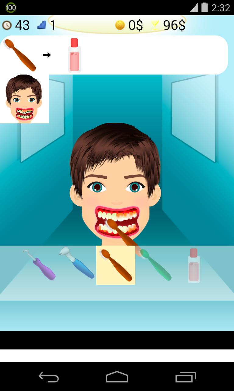 teeth clean games