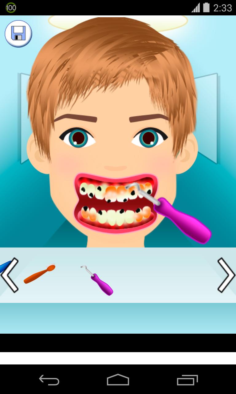 teeth clean games