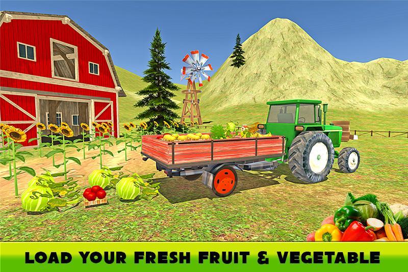 Heavy Tractor Cargo Transporter