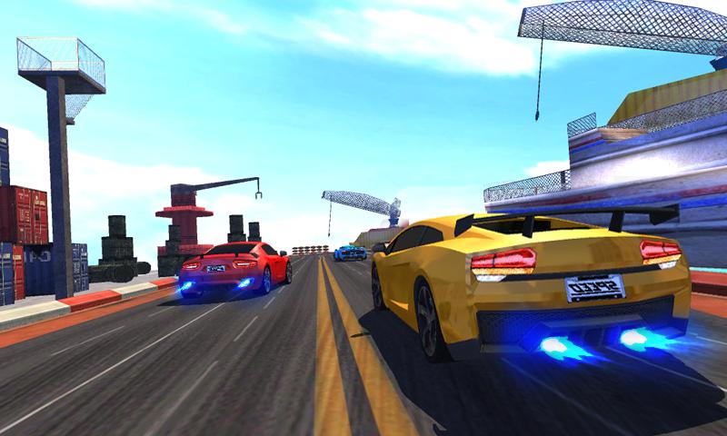 Rotterdam Port Racing In Car