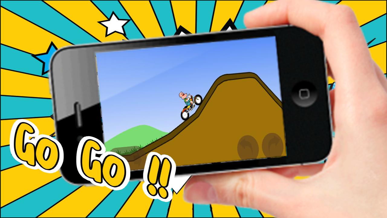 Grandpa Bike Hill climb