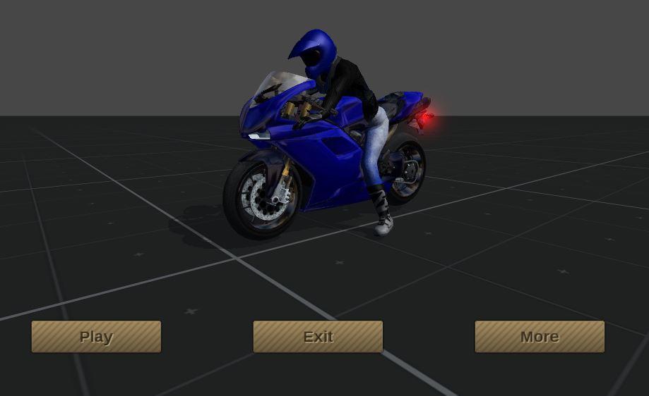 Motorcycle 3D Simulation