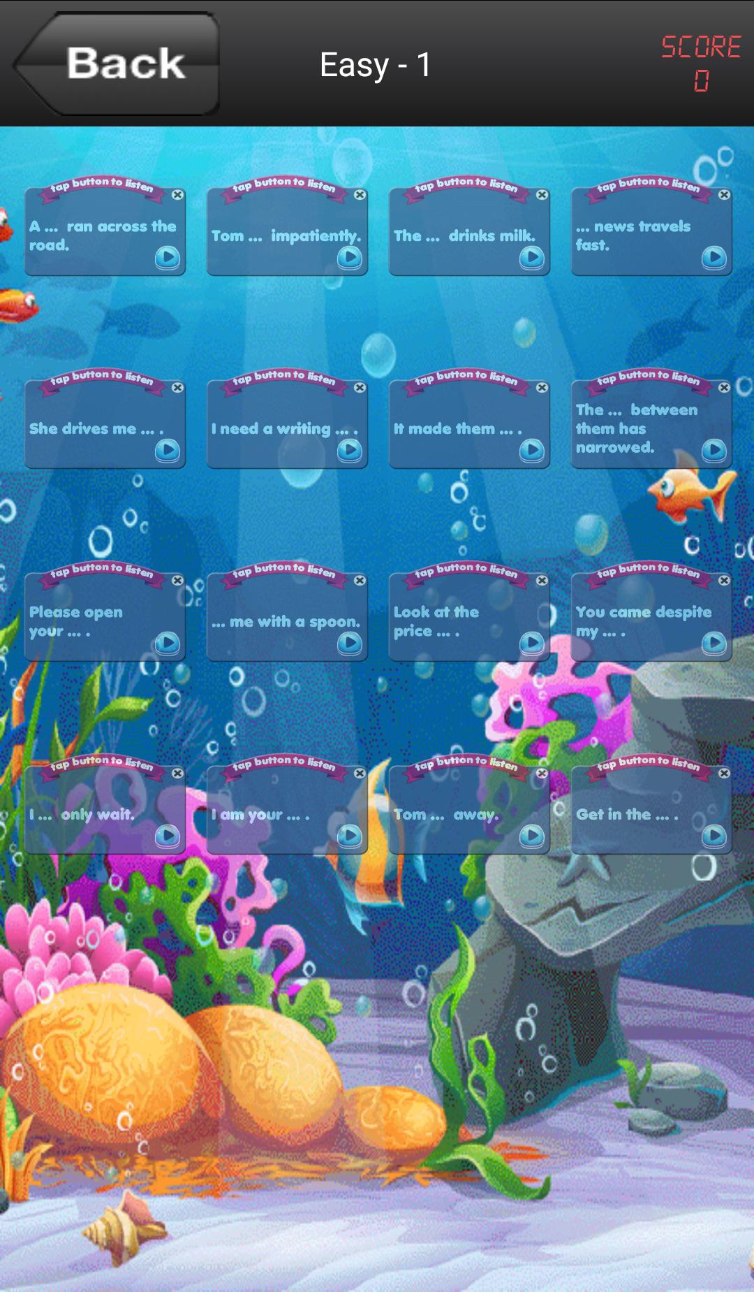 Spelling Practice Puzzle Vocab