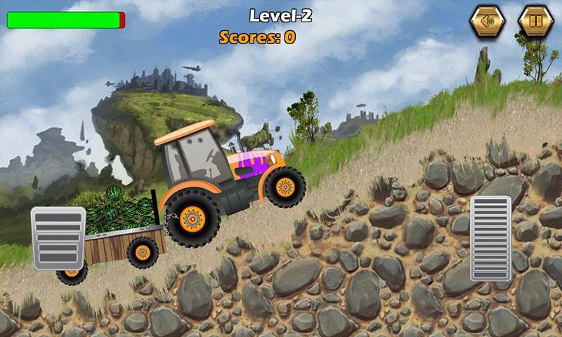 Farm Tractor Driver Cargo