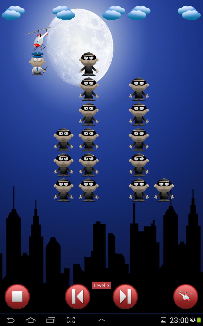 Cops catch Robbers in the City