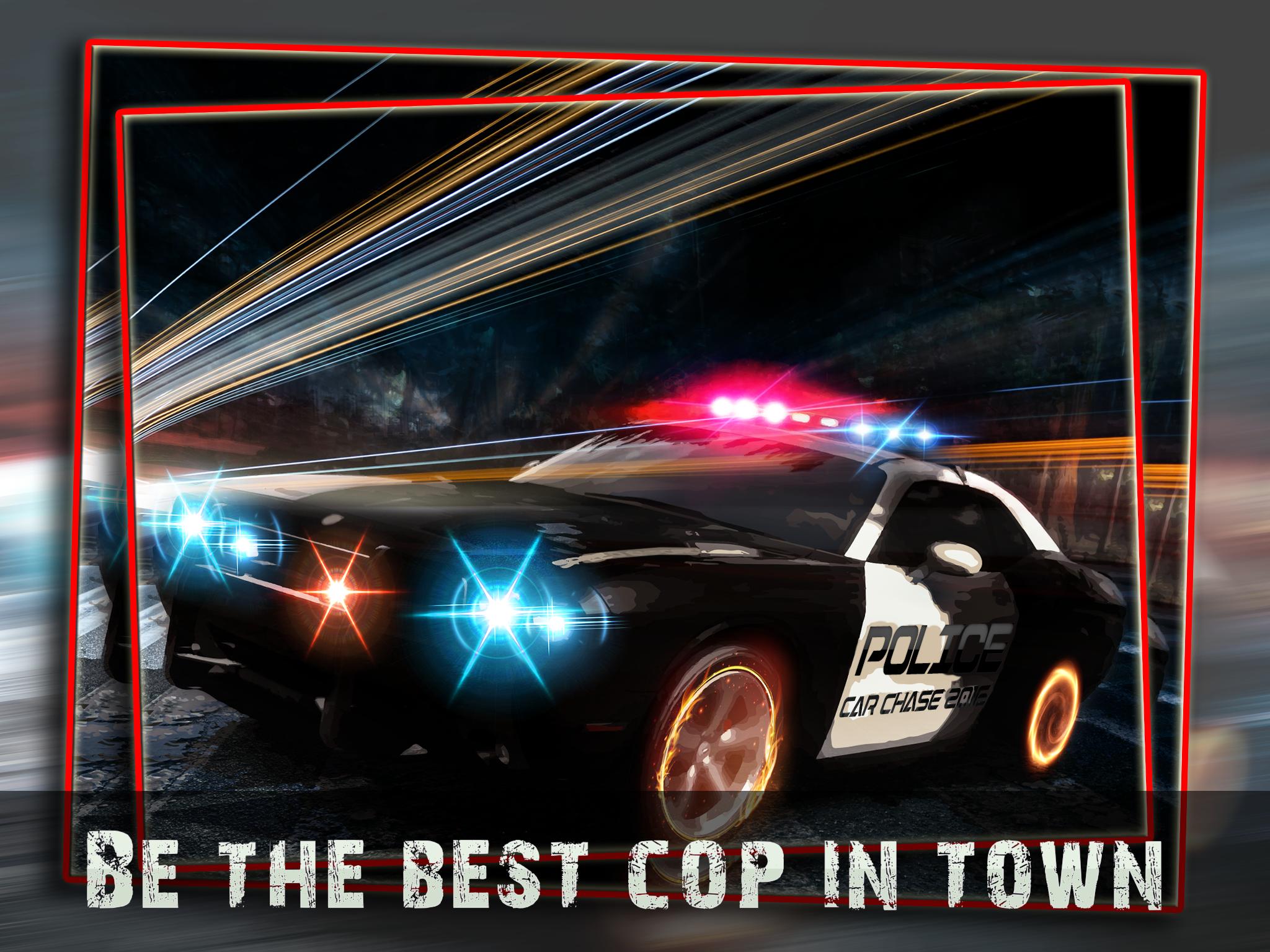 Police Car Chase 2016