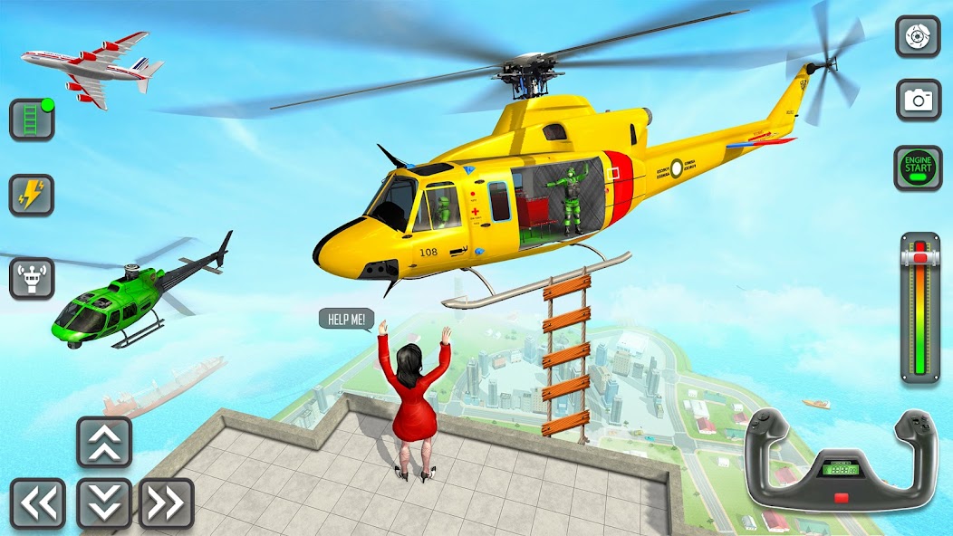 Helicopter Rescue Game