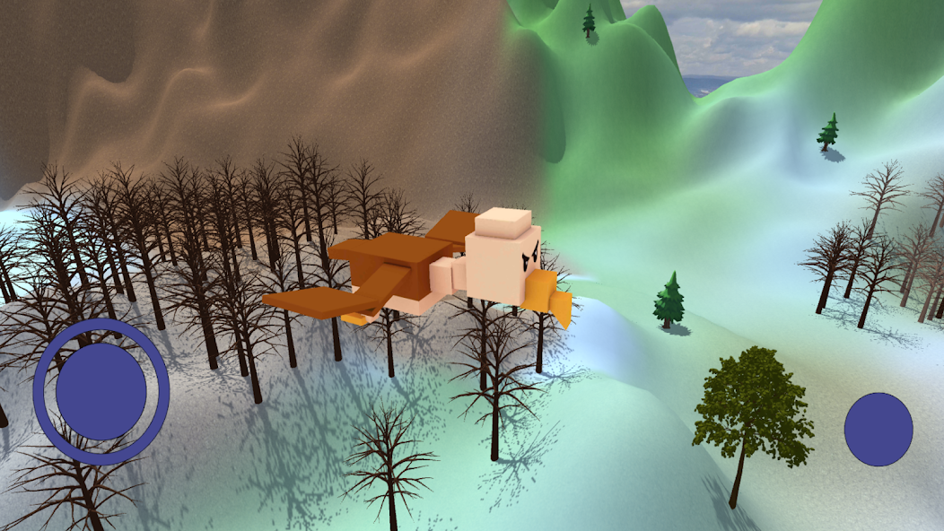Eagle toy bird fly game 3d