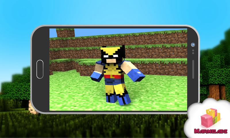 Mod Hero Wolverine for MCPE