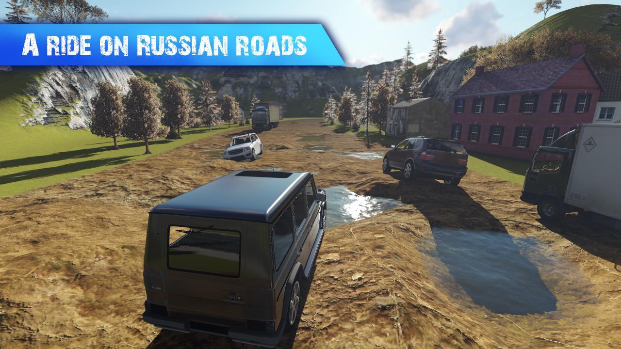 Gelandewagen Russian Road