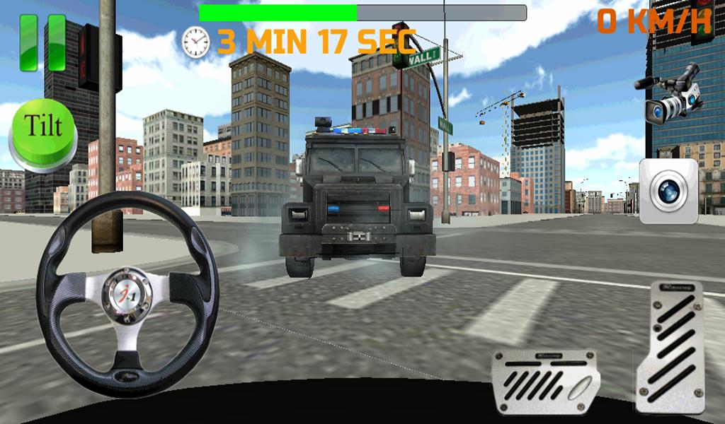 Police chase - hot asphalt