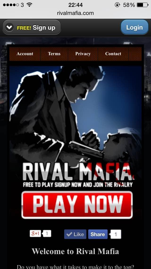 Rival Mafia RPG
