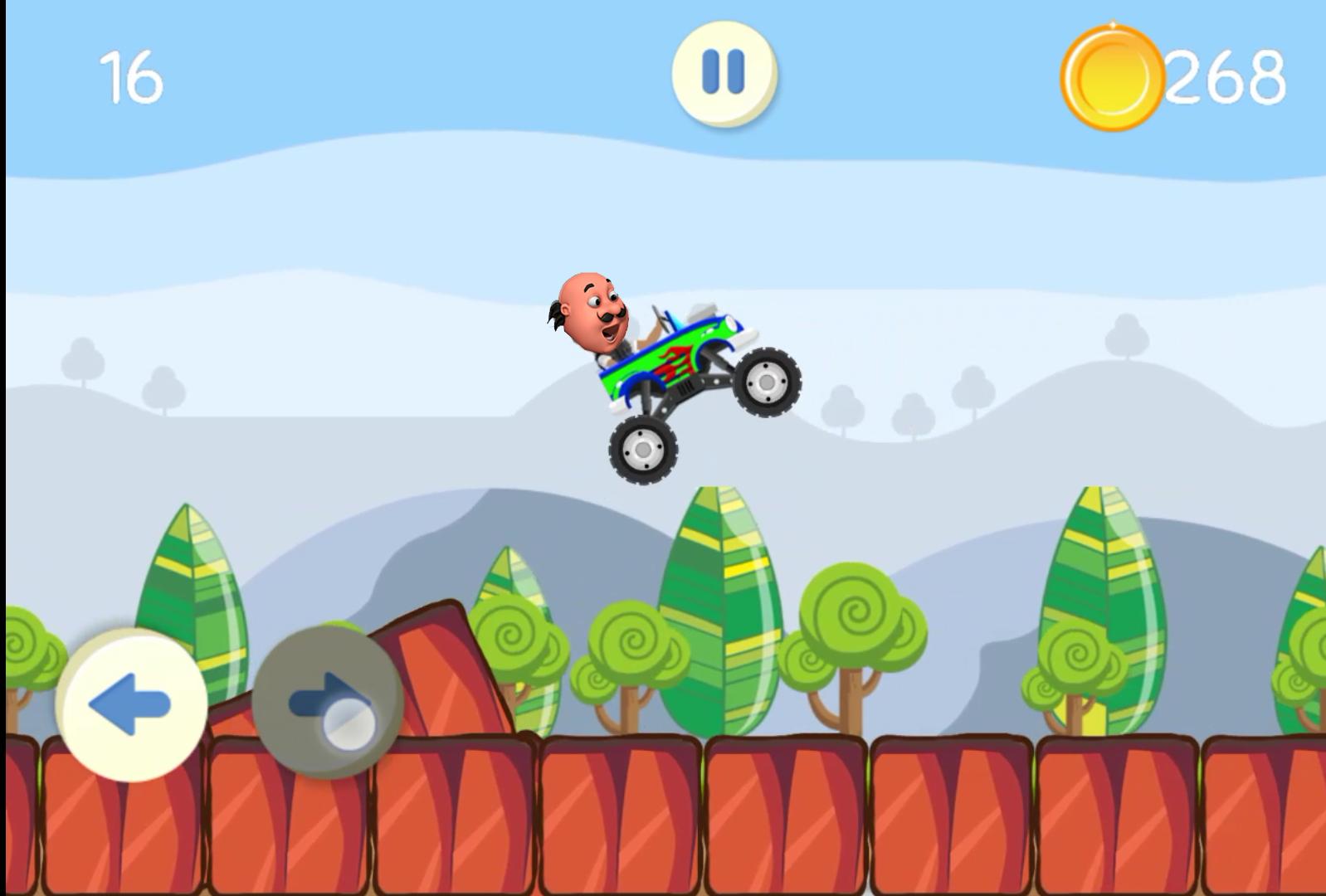 Motu Patlu Moto Running Race