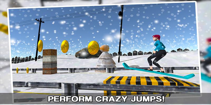 Snow Board Freestyle Skiing 3D