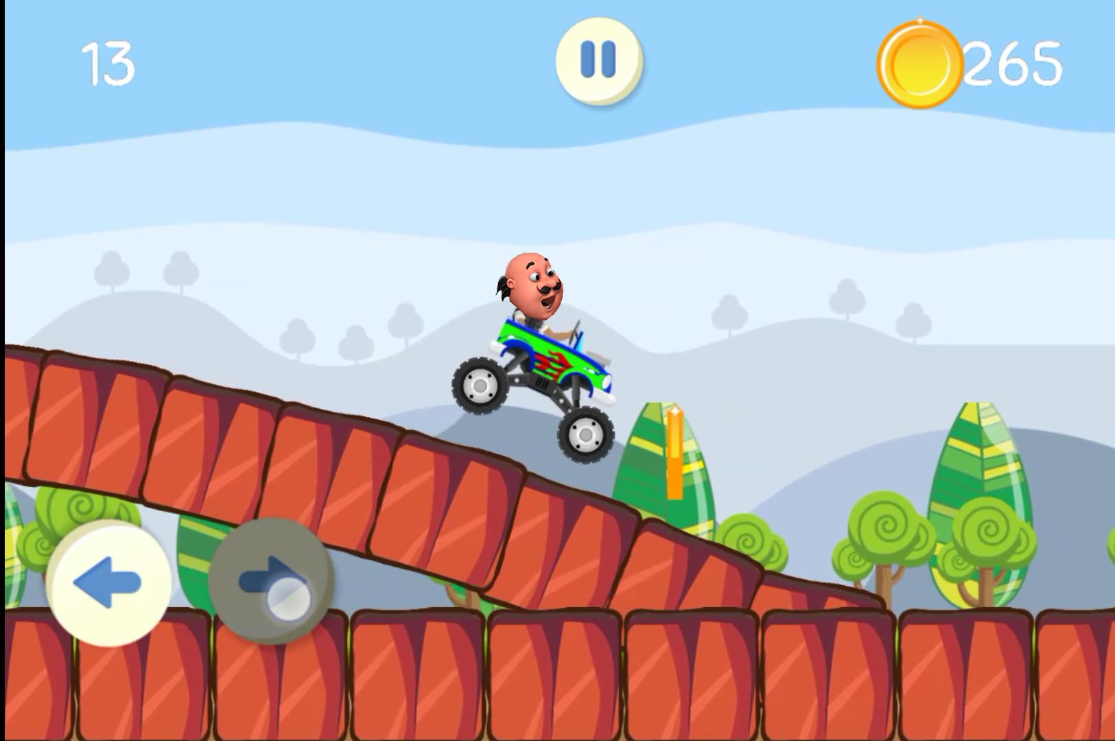 Motu Patlu Moto Running Race