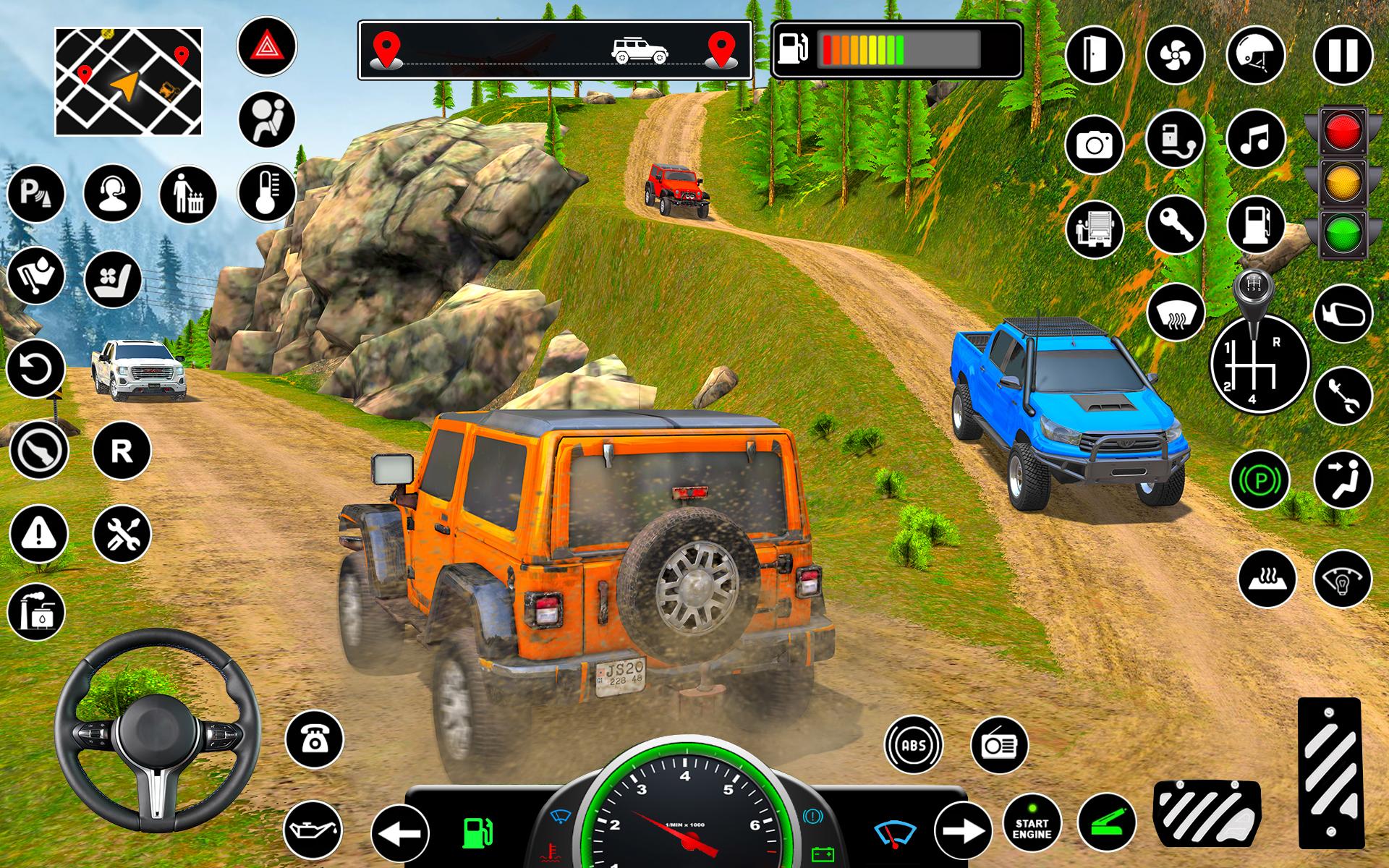 Offroad Jeep Driving Games 3D