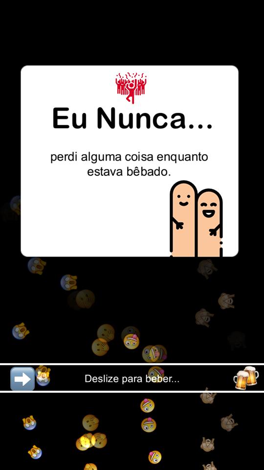 BOOM! Eu Nunca - Jogo de bebidas