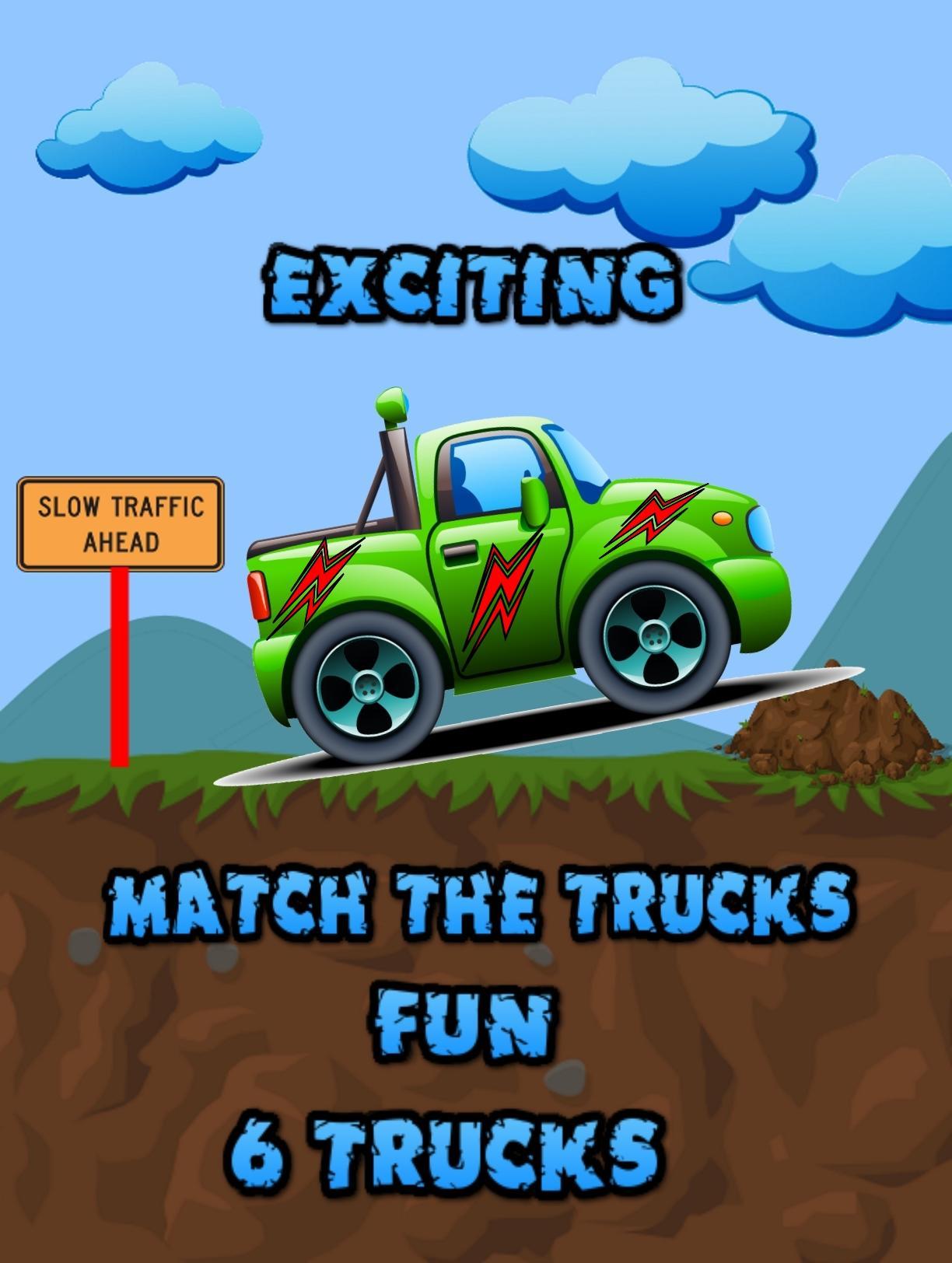 Monster Trucks For Kids Game