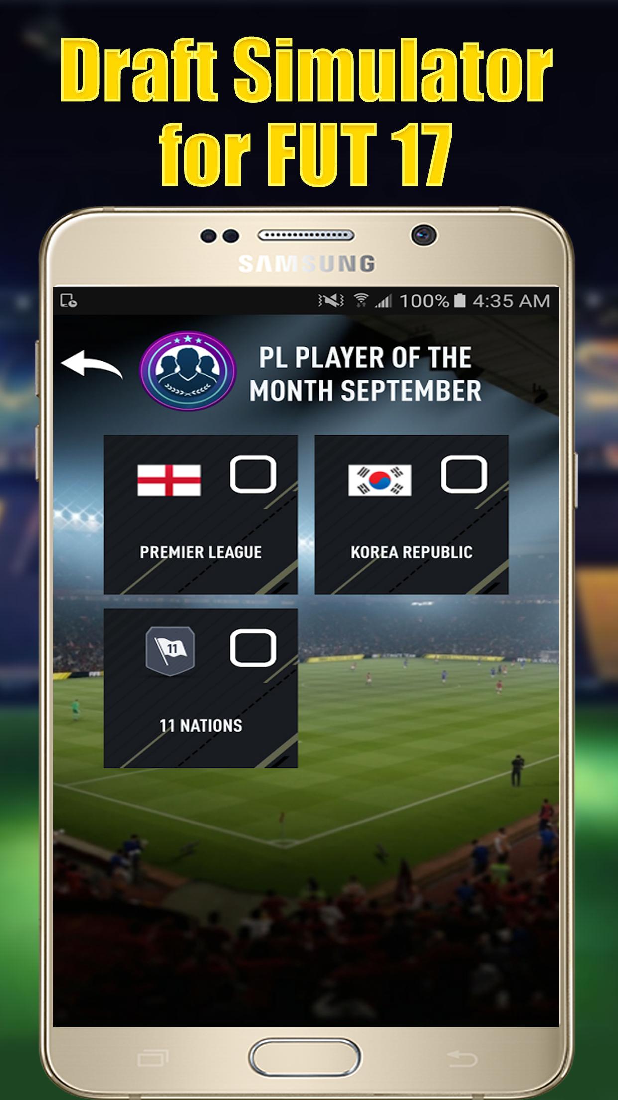 New draft fut 17 simulator