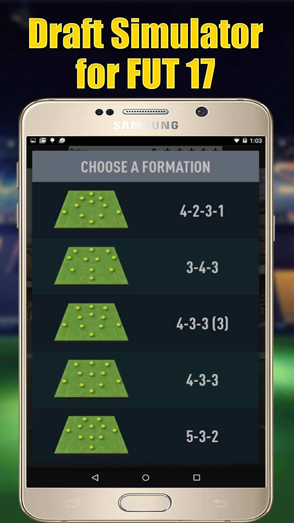 New draft fut 17 simulator