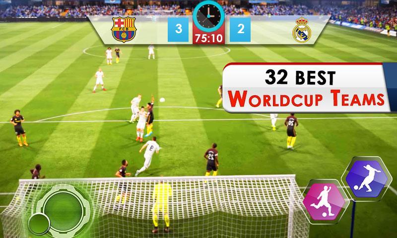 Play Football World Cup 2018: Real Soccer League