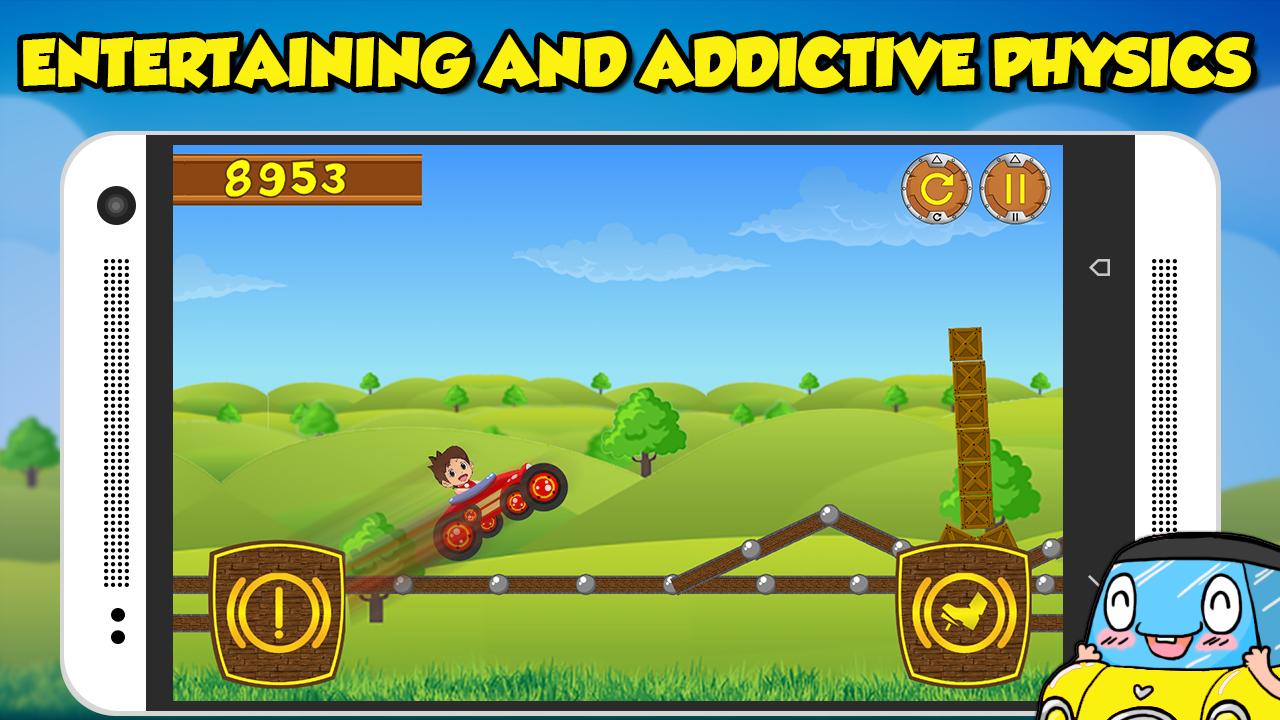Yo-kai Hill Climb Racing Game