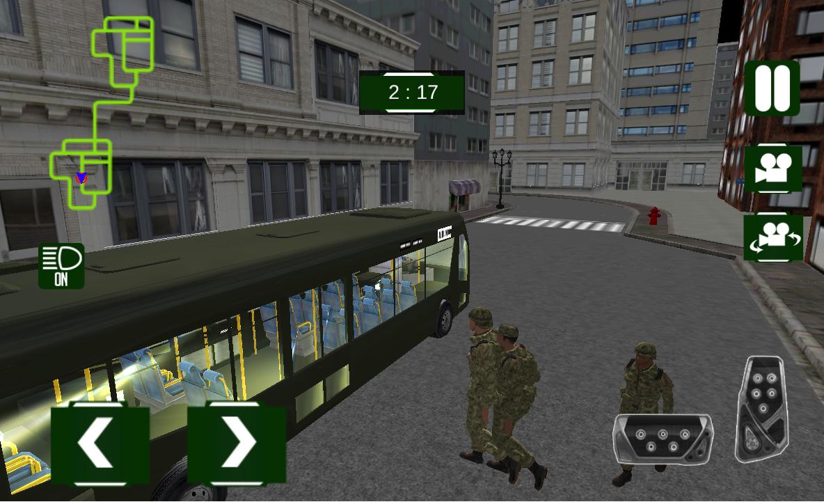 Army Bus Driver Duty