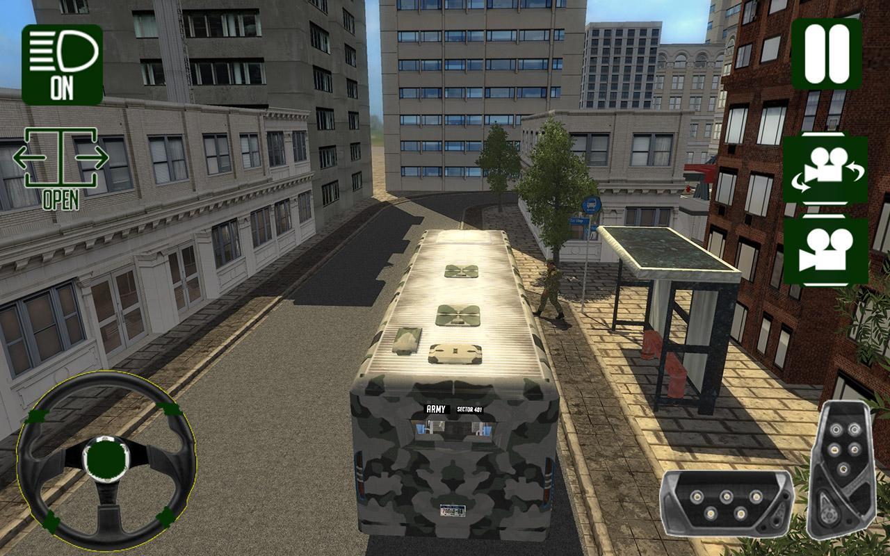 Army Bus Driver Duty