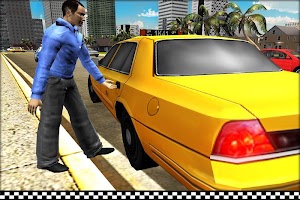 City Taxi Modern Duty Driver