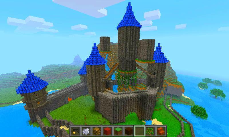 Castle of Mine Block Craft