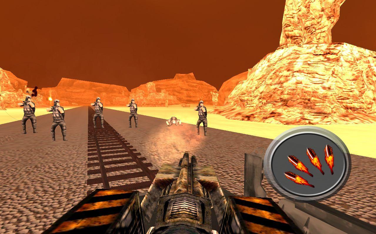 Gunship Battle Gunner Train 3D