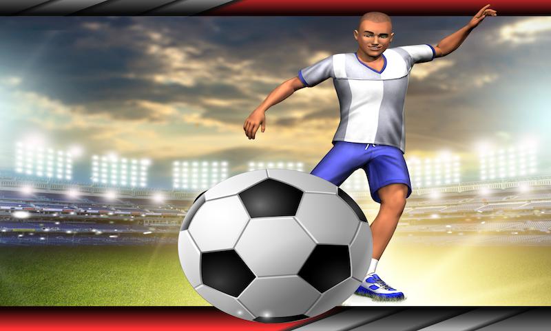 Soccer Shoot And Goal Penalty