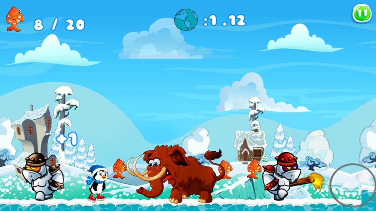 Penguin Skater Run