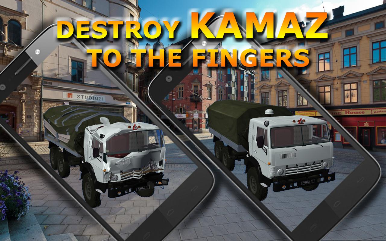 Car Crash Kamaz the Truck
