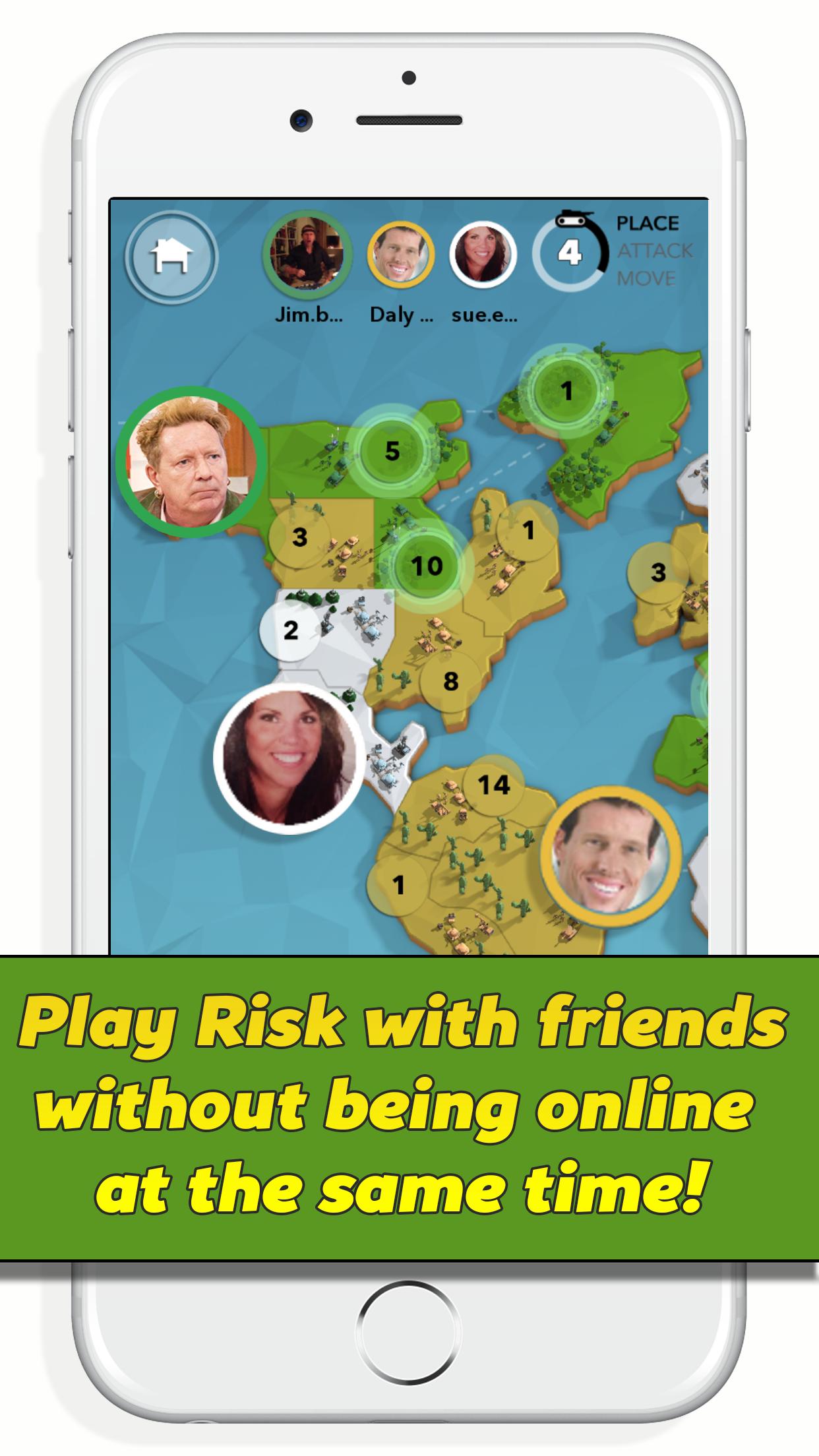 Attack Your Friends - Risk Strategy Domination