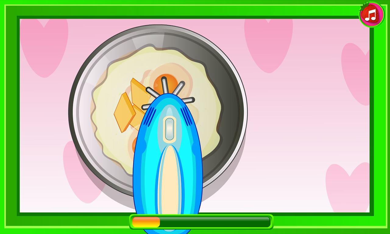 Cooking strawberry short cake
