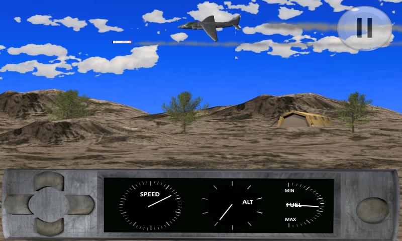 Harrier attack