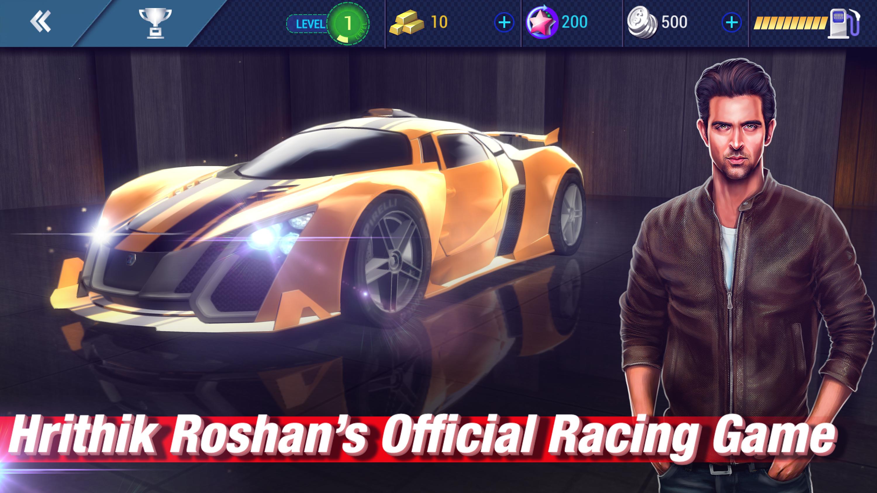 Hrithik Car Racing
