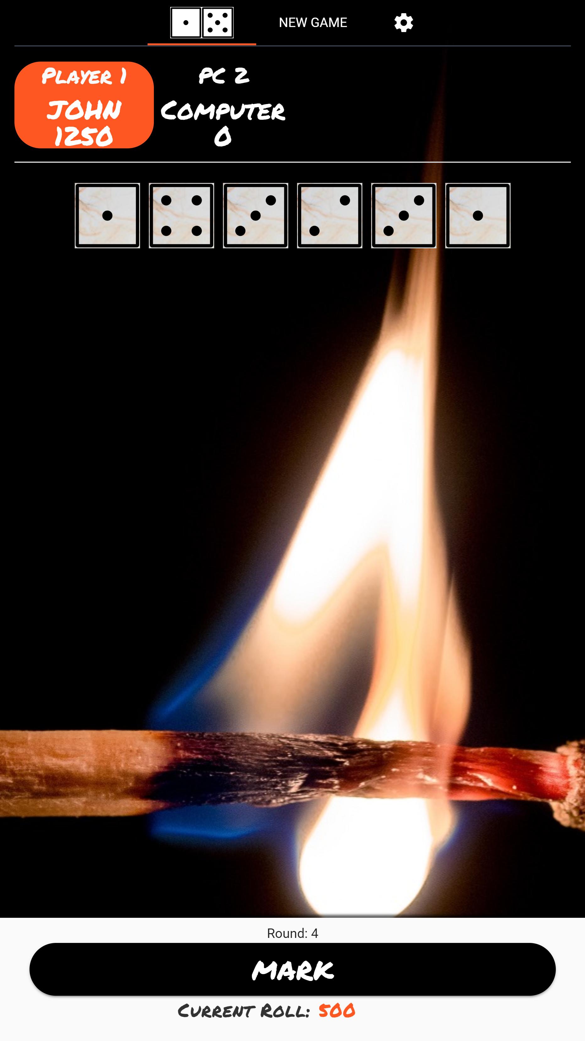 10000 - Hot Dice Game