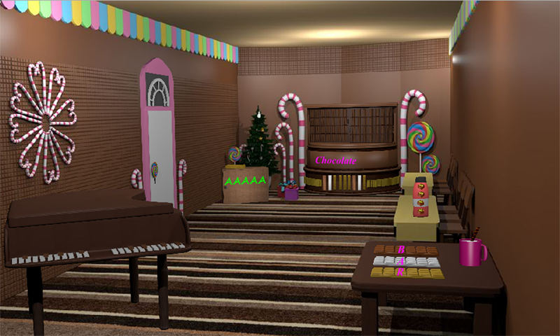 3D Room Escape-Puzzle Candy Ho