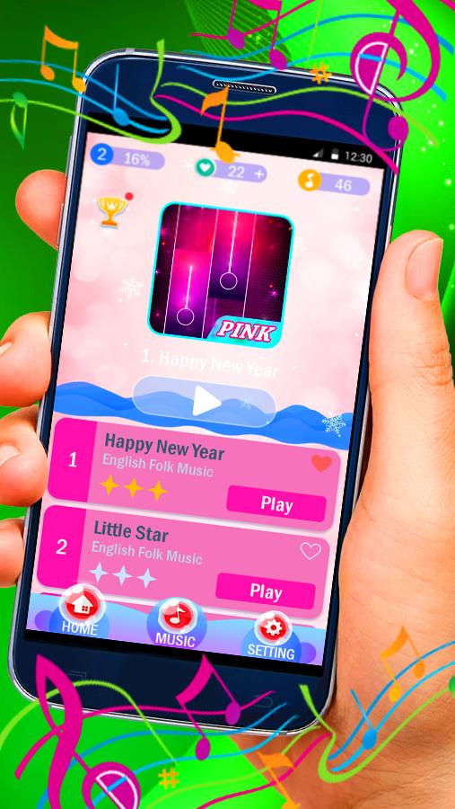 Pink Piano Tiles Pro